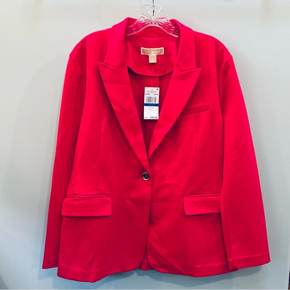Michael Kors blazer and pants set, deep pink color 
Brand new with tags - Picture 1 of 12